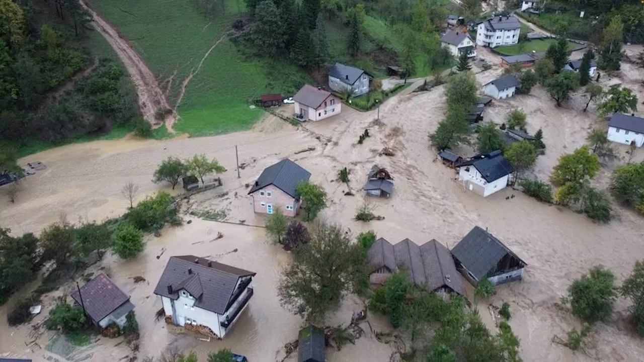 Worst floods in years kill at least 14 dead in Bosnia and Herzegovina