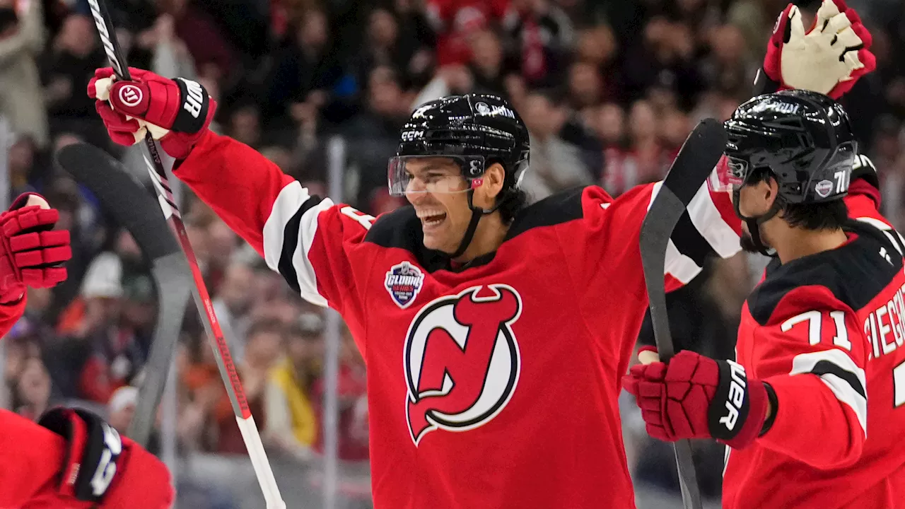 Devils beat Sabres in NHL regular-season opener in Prague