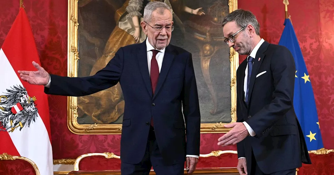 Erstes Abtasten: Van der Bellen bittet zum Gespräch