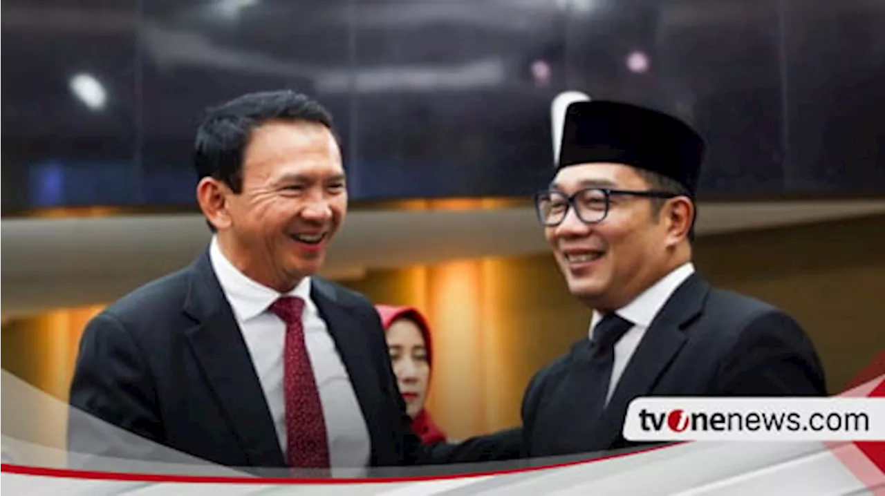 Ahok hingga RK Hadiri Pengucapan Sumpah Pimpinan DPRD DKI, Saling Senyum, Saling Sapa