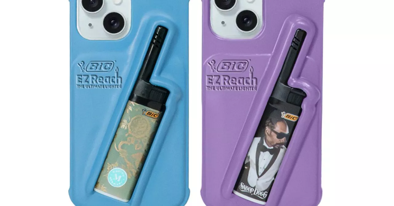 Snoop Dogg, Martha Stewart, and Bic are somehow all involved in this weird iPhone case