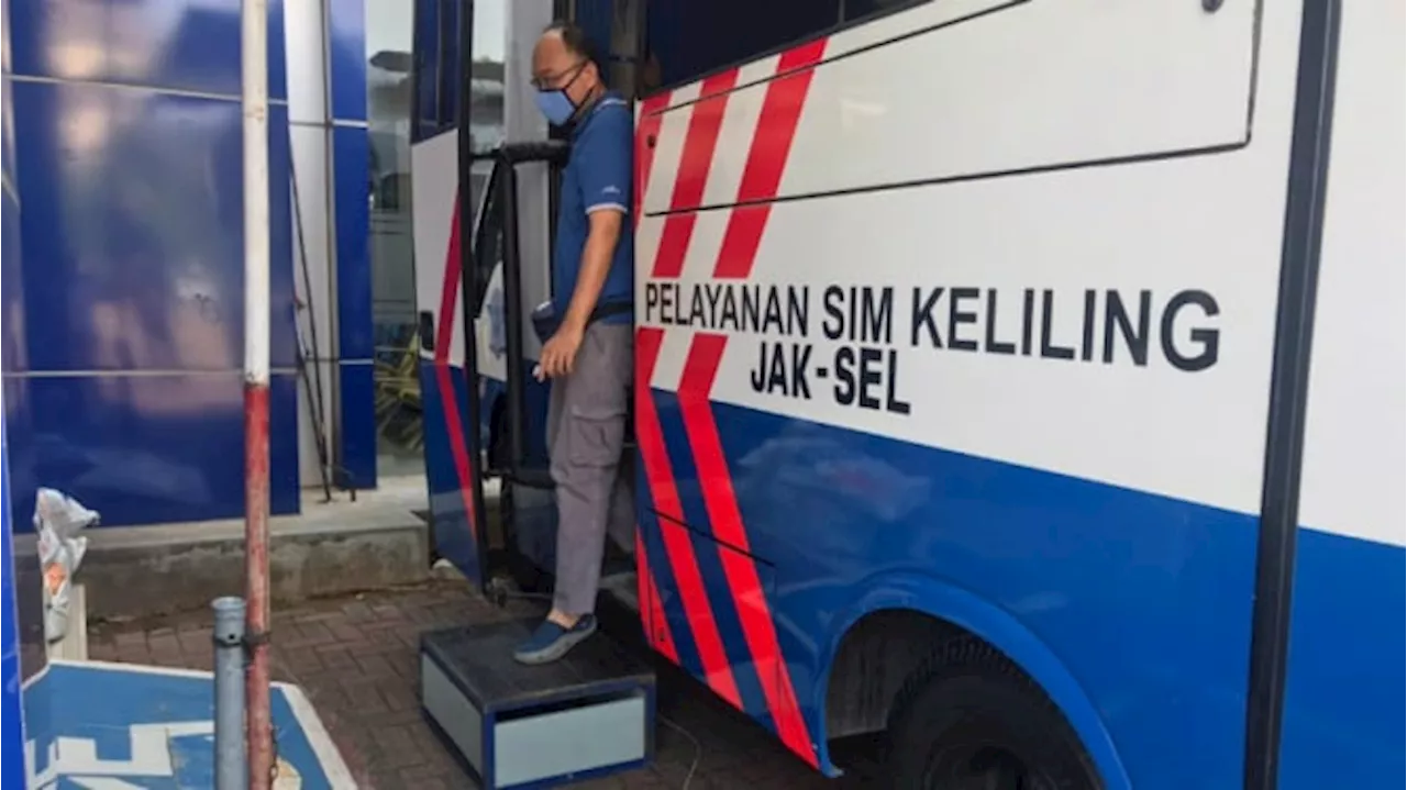 Jadwal Mobil SIM Keliling Jakarta, Bogor, Bandung Jumat 4 Oktober 2024