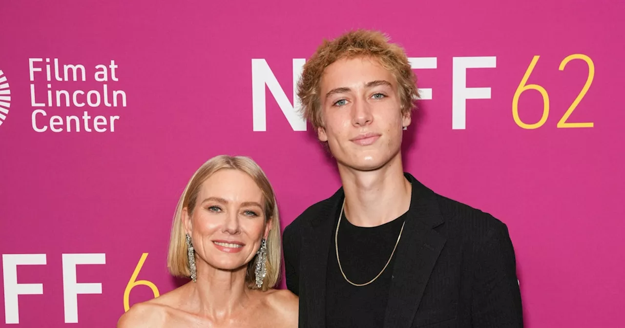 Naomi Watts's Son Sasha Schreiber Makes Rare Red Carpet Appearance