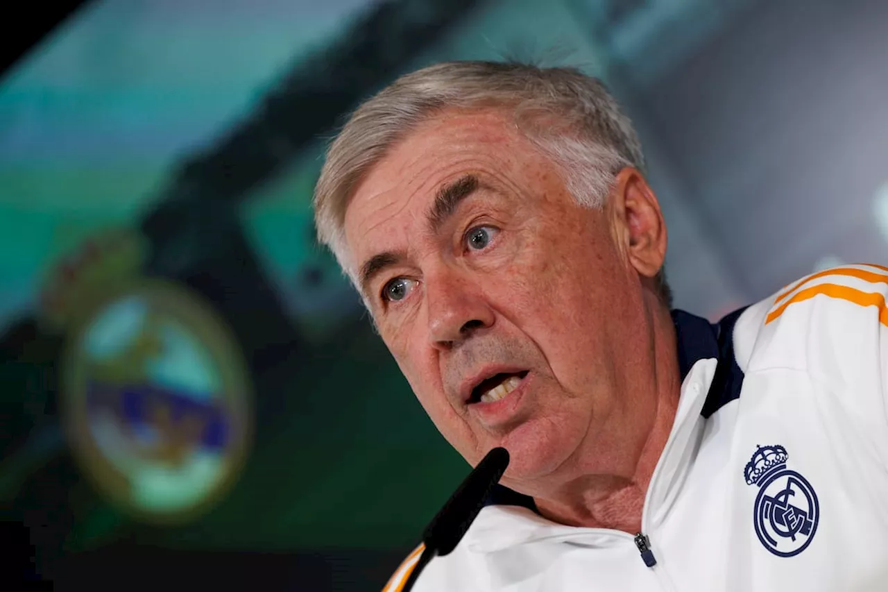 Ancelotti apunta a la falta de “intensidad” como problema del Real Madrid