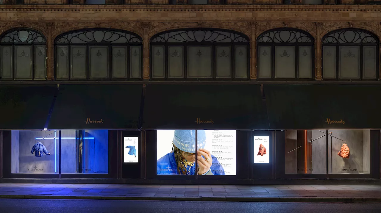 Oasis’ Liam Gallagher, Peggy Gou Front Stone Island’s Harrods Window Takeover