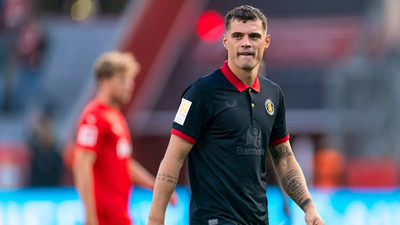 Bundesliga: Granit Xhaka patzt mit Bayer Leverkusen