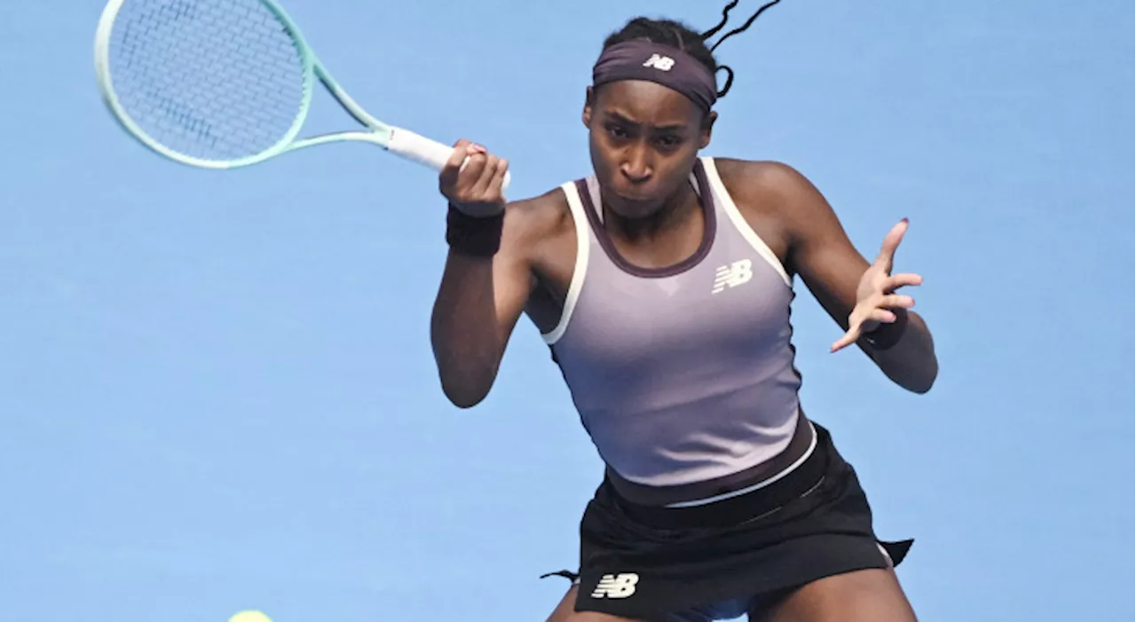 Gauff rallies to book Beijing final spot against Muchova