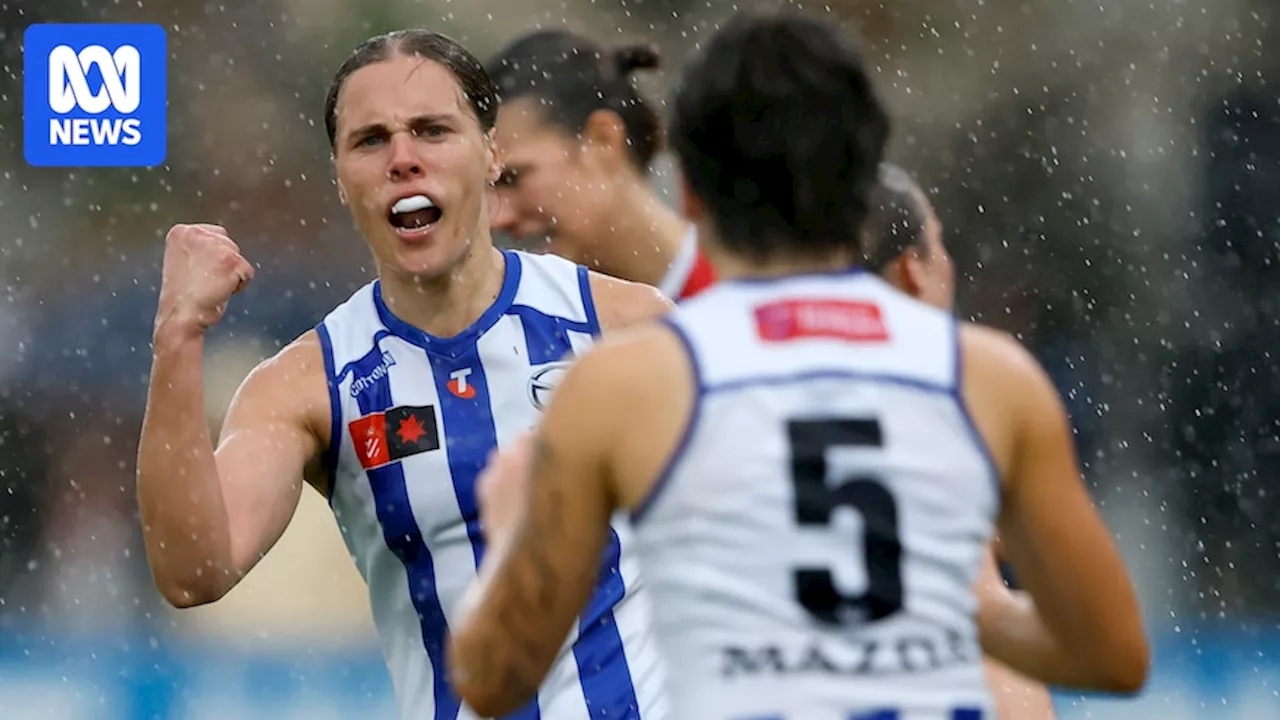 Kangaroos keep Bulldogs goalless in 55-point AFLW victory to extend unbeaten start