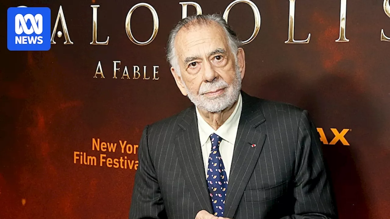 Megalopolis ponders humanity's future. Francis Ford Coppola credits an Australian as inspiration