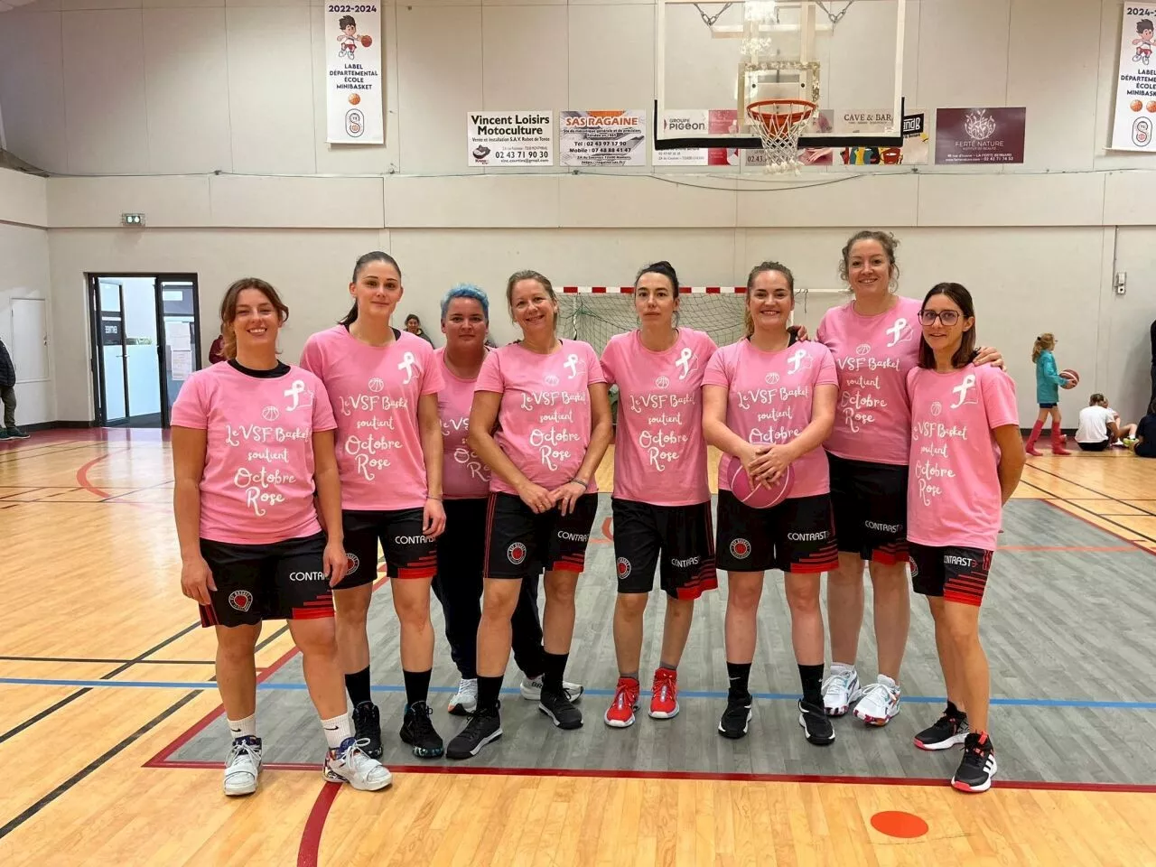 A La Ferté-Bernard, le club de basket se mobilise pour Octobre rose