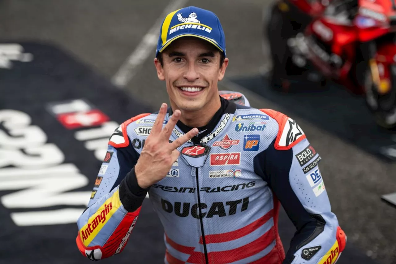 Marc Marquez Raih Podium Ketiga di Sprint Race MotoGP Motegi