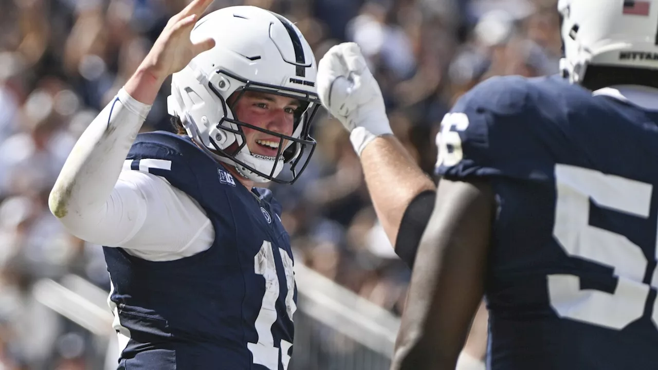 Drew Allar throws TD, runs for another as No. 7 Penn State beats UCLA 27-11