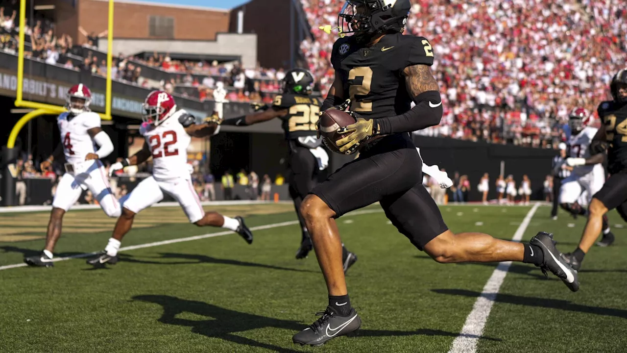 Vanderbilt Stuns Alabama with Defensive Dominance