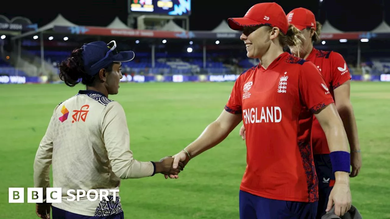 Women's T20 World Cup: England beat Bangladesh for their opening win