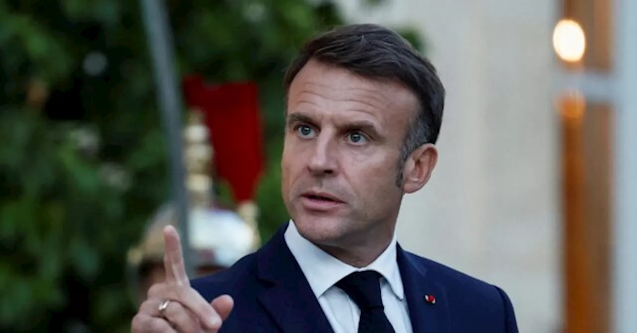 French President Macron Calls for Embargo of Arms to Israel for Gaza Conflict Against Hamas