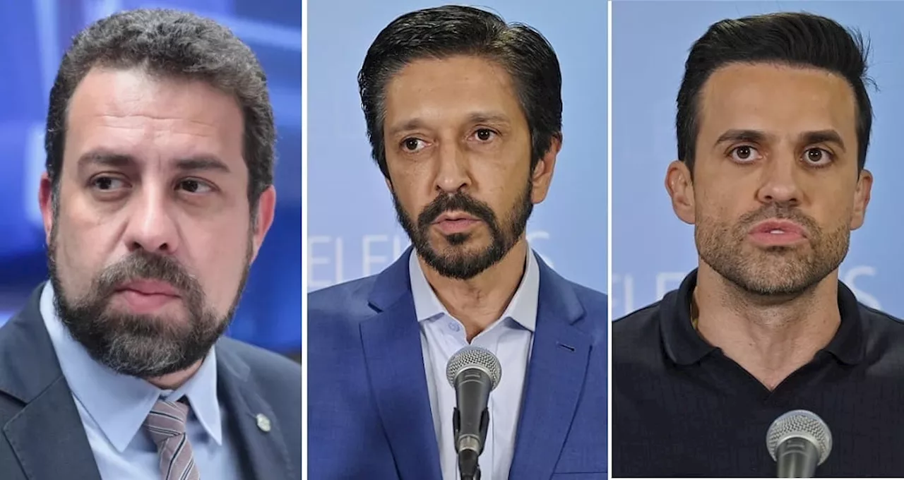 Quaest em São Paulo: Boulos tem 29% dos votos válidos; Nunes, 28%, e Marçal, 27%