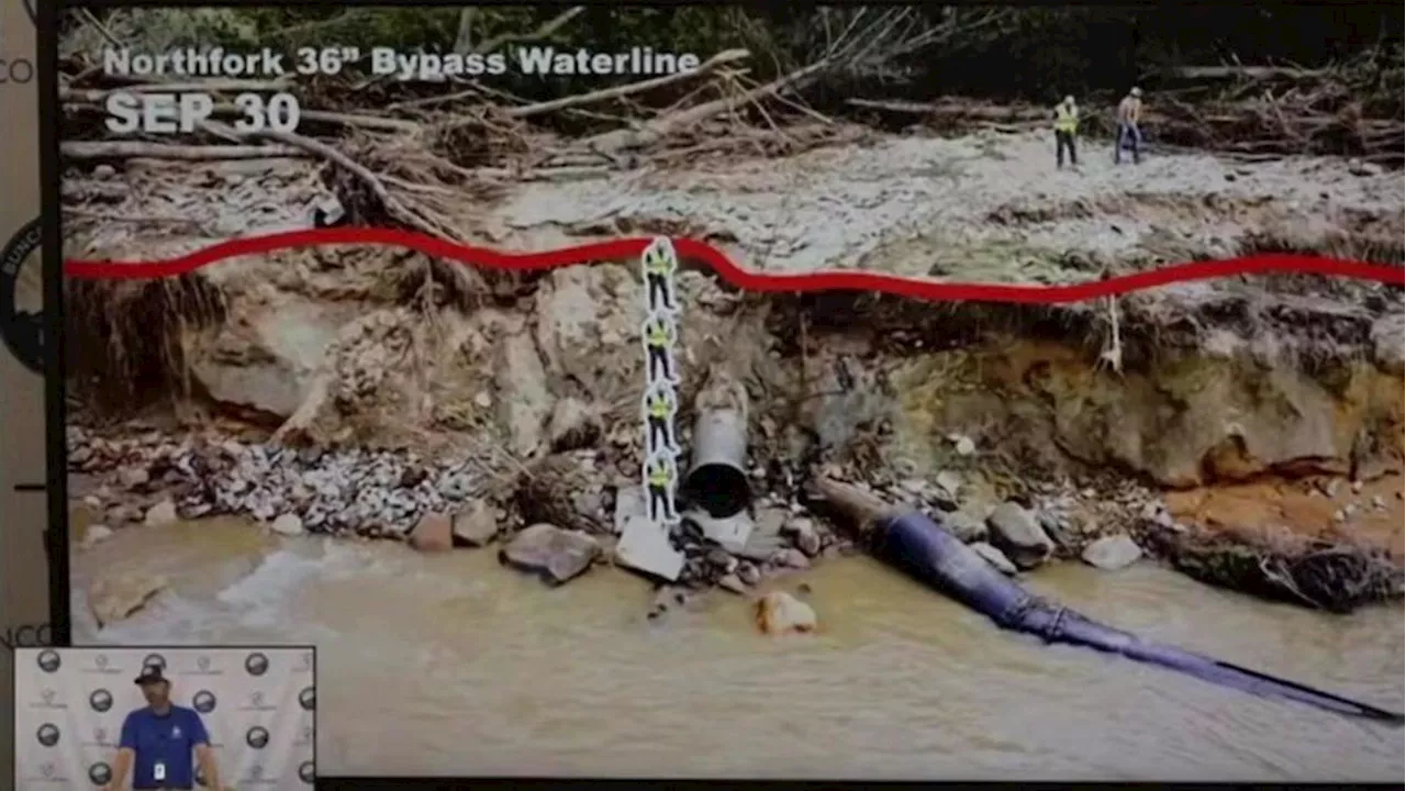 Drone Images Reveal Catastrophic Damage to Asheville's Water System After Hurricane Helene