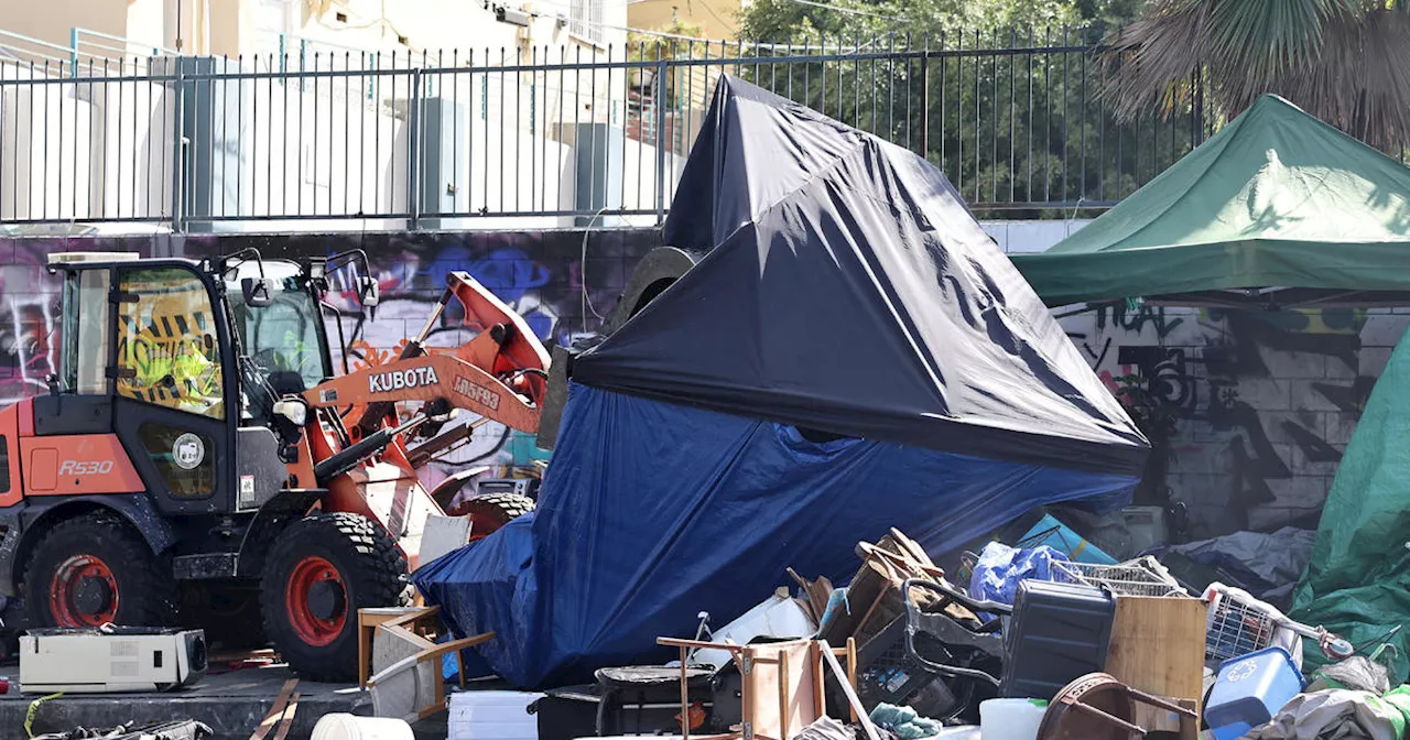 California Awards $131 Million To Clear Homeless Encampments