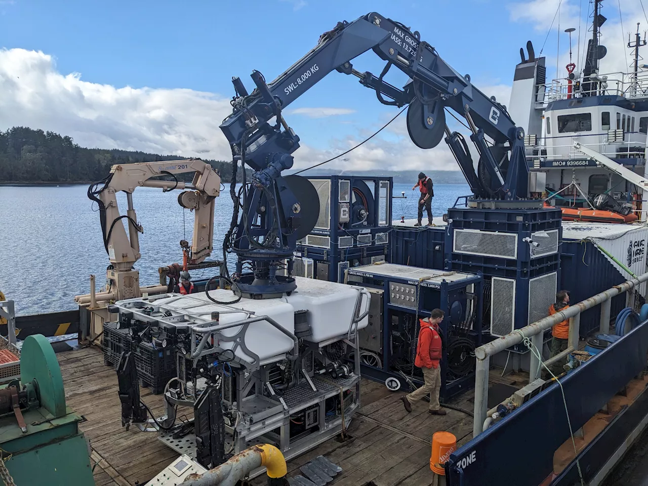 New ROV Embarks on Underwater Expedition Off Vancouver Island