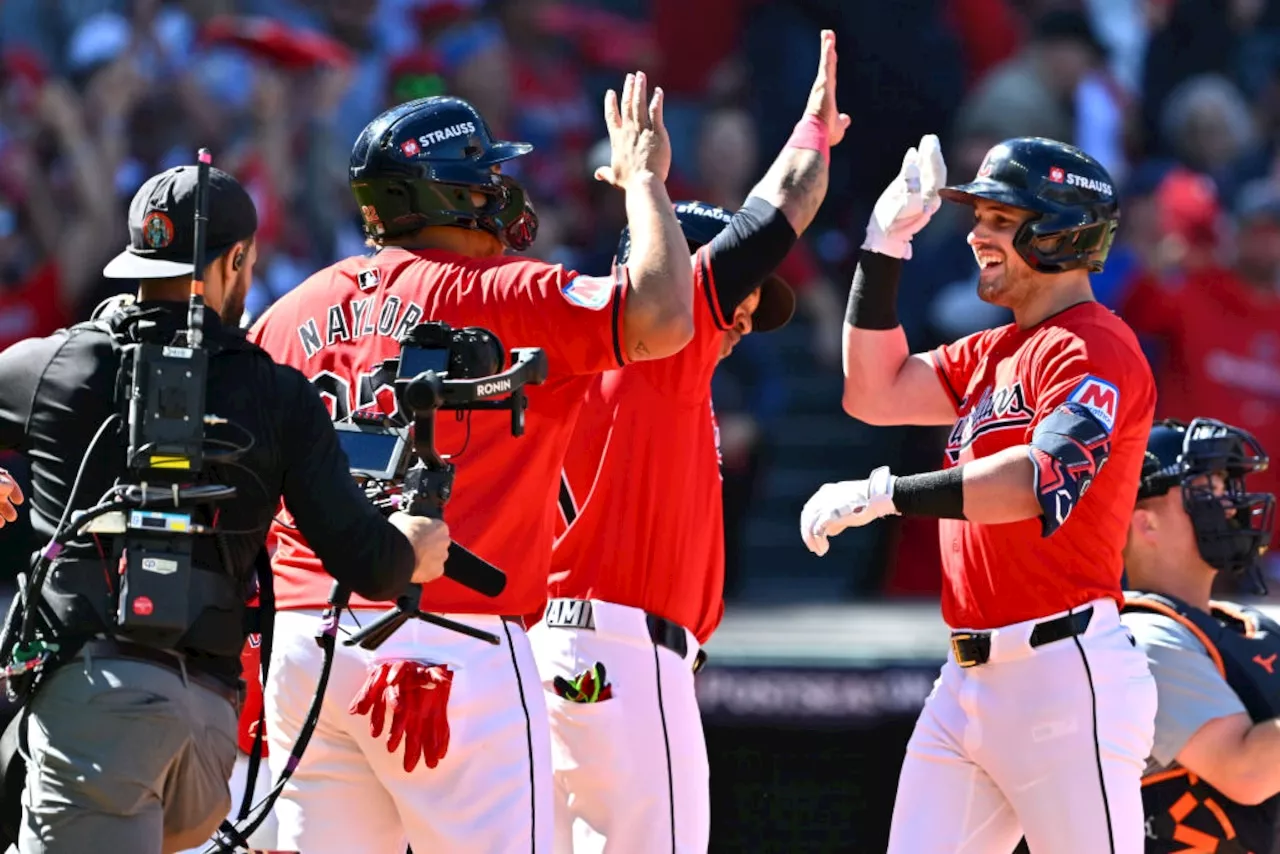 Guardians blitz Tigers with five runs in first inning of ALDS Game 1