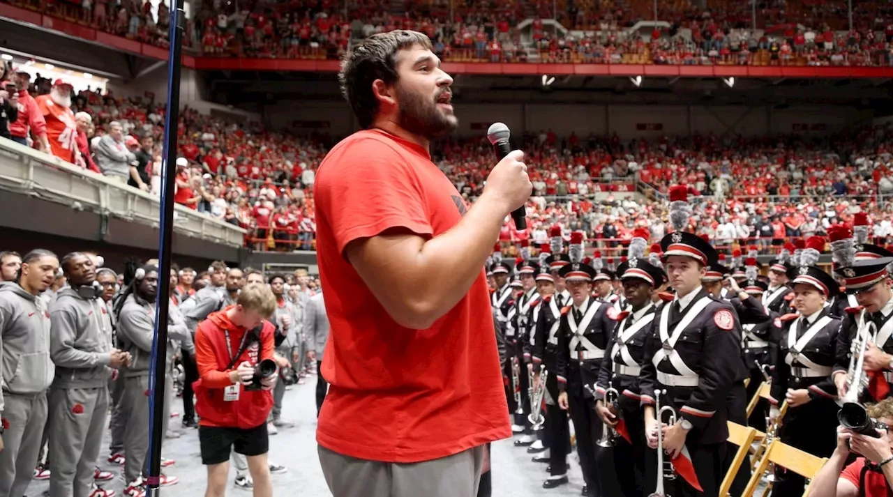 Watch Ohio State’s Ryan Day, Josh Fryar talk about toughness at Skull