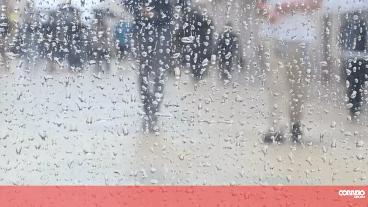 Viseu, Aveiro e Coimbra sob aviso laranja no domingo devido a chuva forte