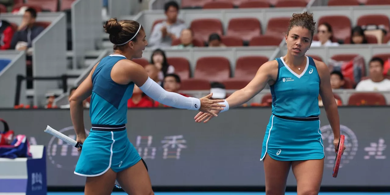 Errani/Paolini, finale Wta 1000 Pechino: orario, quando si gioca e dove vederla in tv