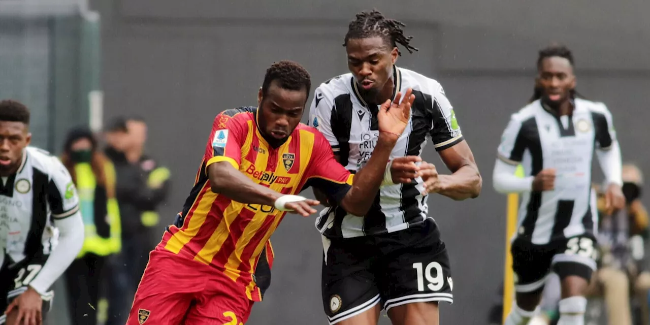 Udinese-Lecce, basta la magia di Zemura: secondo posto momentaneo per Runjaic