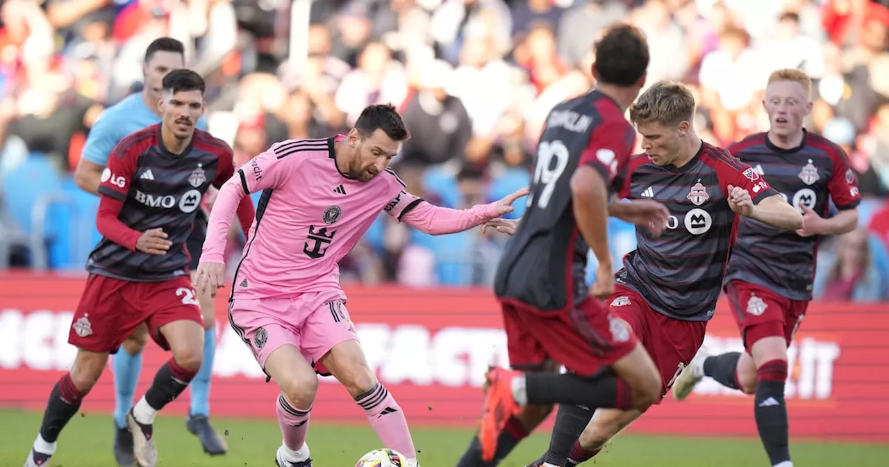 Messi comes on in the second half and Miami scores late winner in Toronto