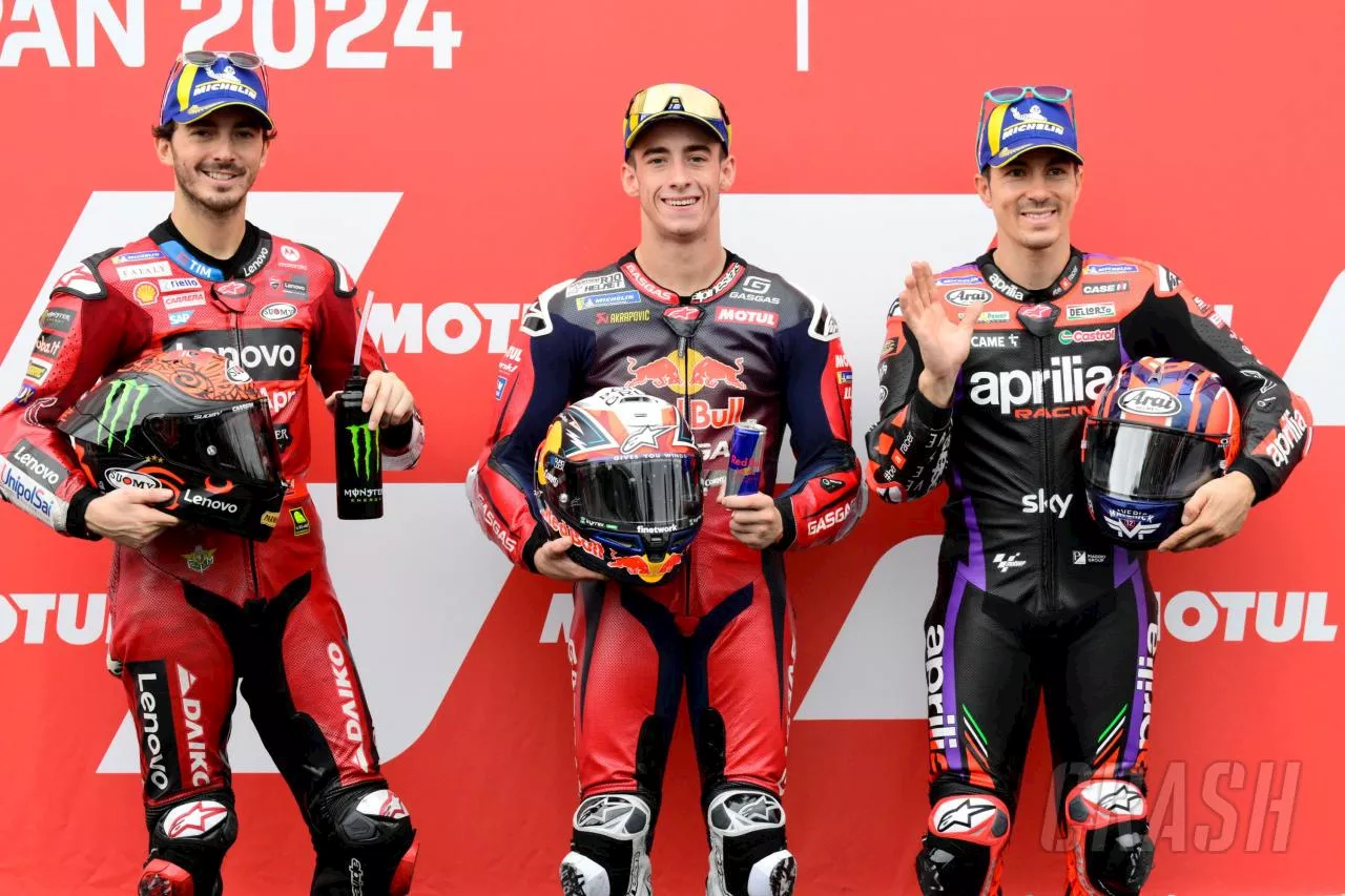 Pedro Acosta takes first MotoGP pole, Marquez loses record lap, Martin 11th