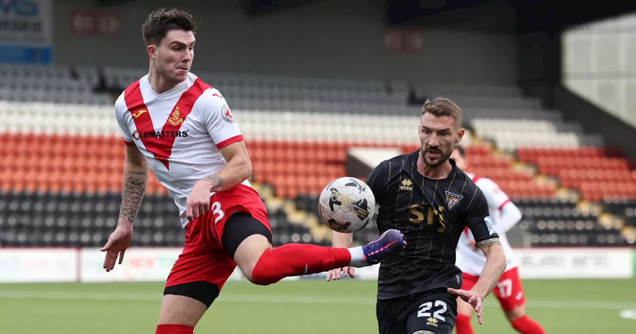 Airdrie 1, Dunfermline 1: Hancock header earns Diamonds valuable point