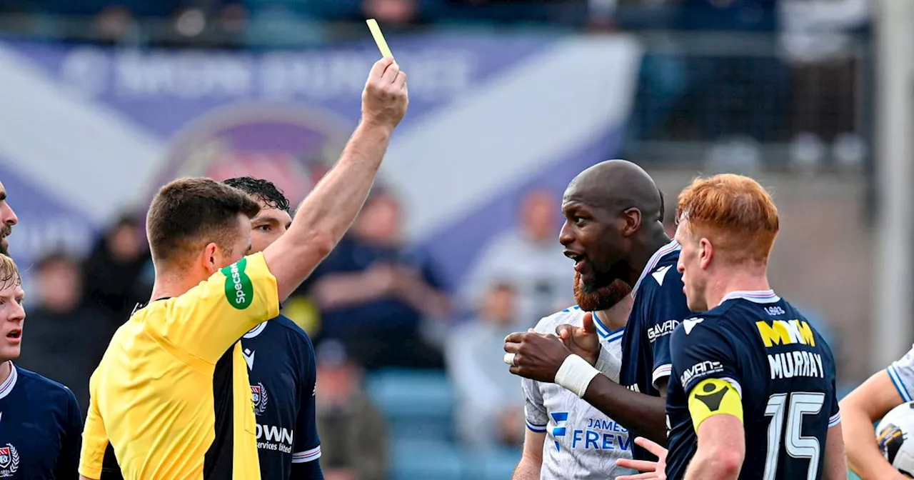 Dundee boss Tony Docherty in ref rage after Mo Sylla red card as Dundee boss