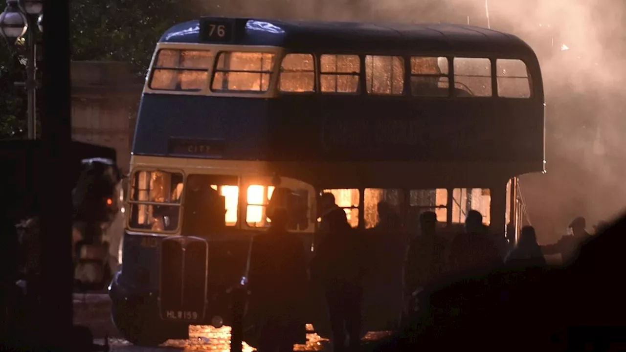 Peaky Blinders movie filming continues with a bang as explosions are heard in Liverpool city centre