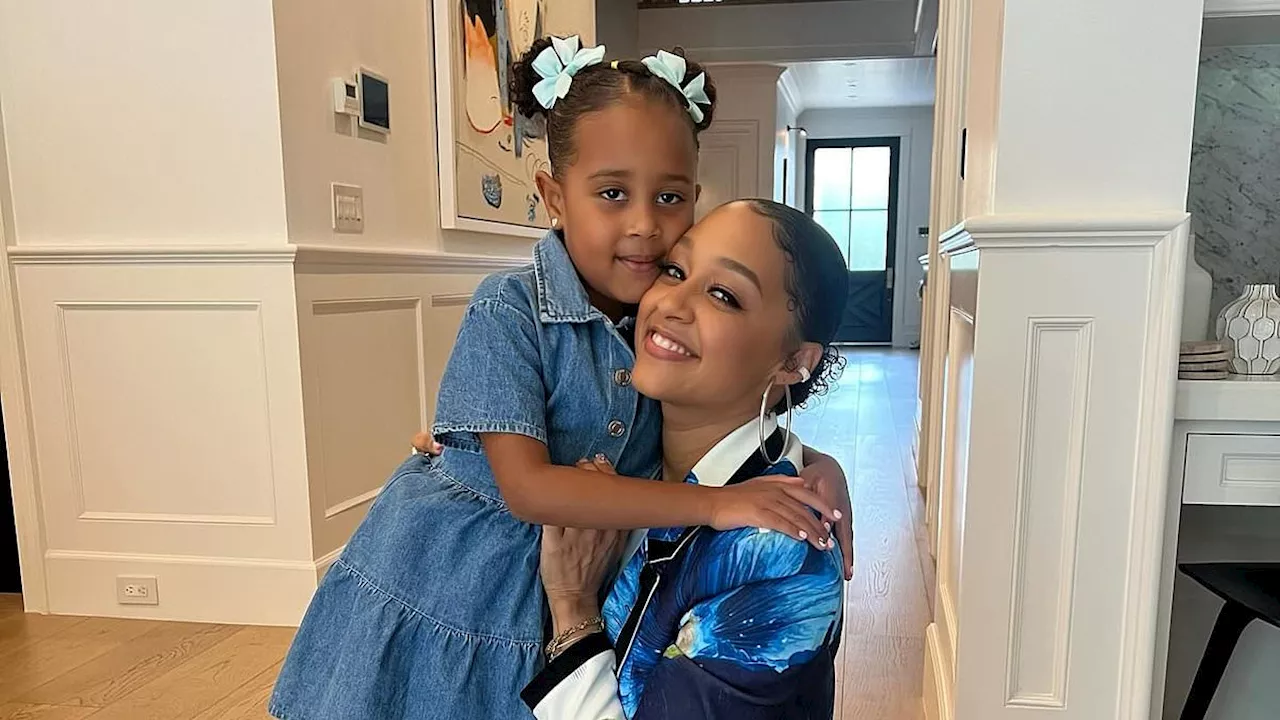 Tia Mowry says she's not hiding her emotions from daughter Cairo, six, after divorcing Cory...