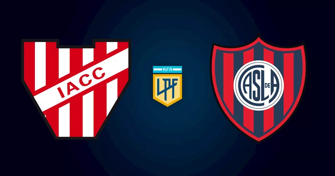 Instituto vs. San Lorenzo por la Liga Profesional: día, hora y cómo verlo por TV