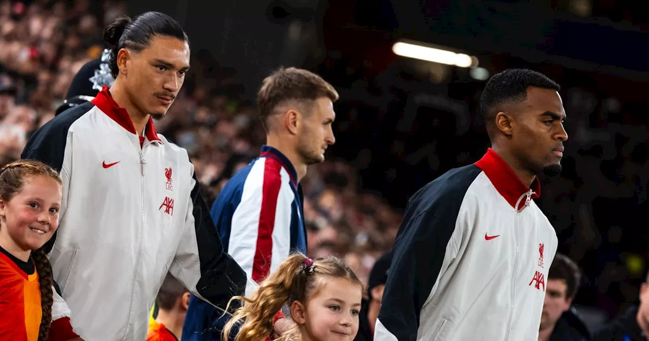 Liverpool line-ups vs Crystal Palace as Ryan Gravenberch and Darwin Nunez decisions made