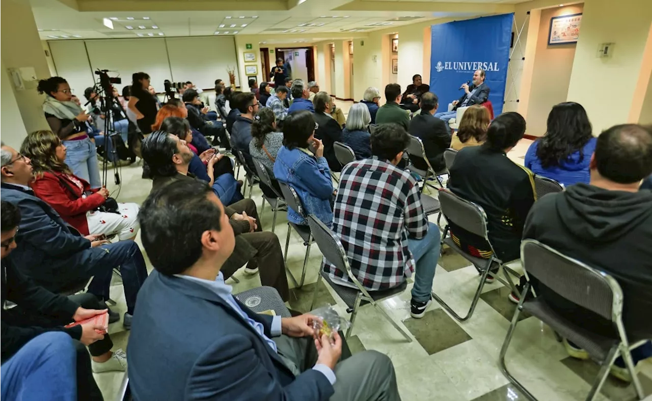 Juan Villoro conversa con suscriptores de EL UNIVERSAL sobre su libro 'No soy un robot'