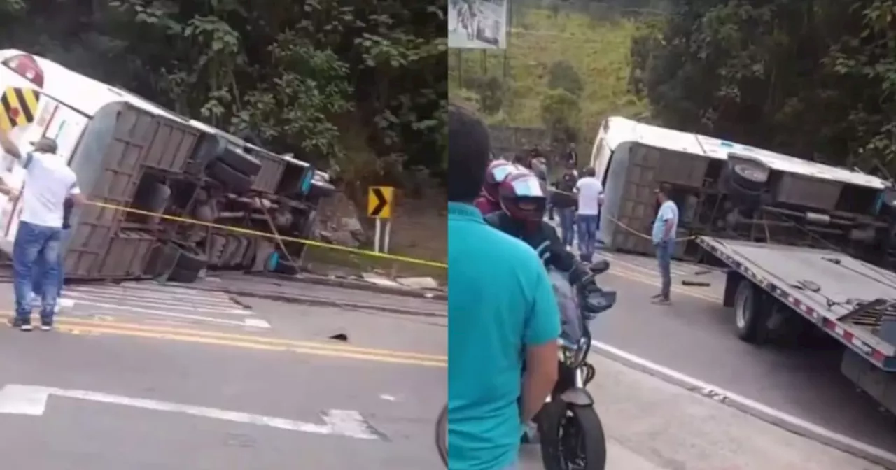 Grave accidente en la vía Bogotá-La Mesa deja 5 muertos y 23 heridos