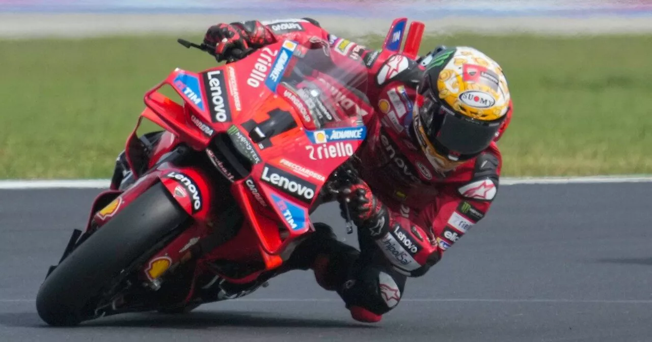 MotoGp a Motegi, Bagnaia vince la Sprint Race e accorcia il divario con Martin