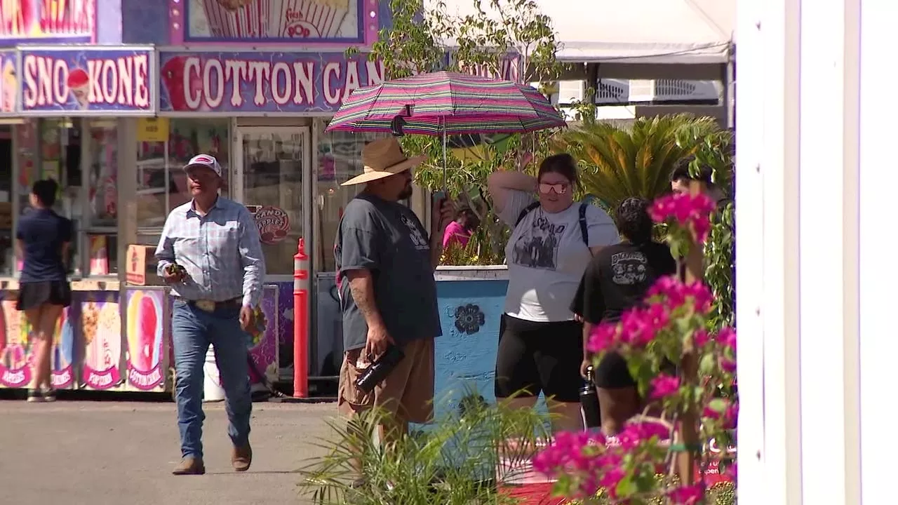 Arizona State Fair attendees battle record-breaking temperatures in Phoenix