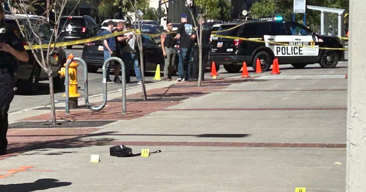 One person dead after shooting in downtown Salt Lake City