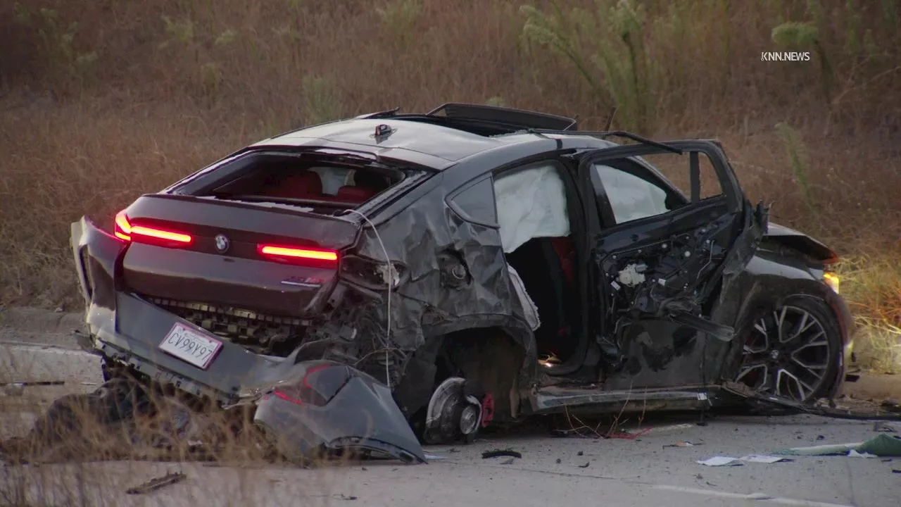 Pomona police chase ends with deadly crash: 2 thrown from suspect's car ...