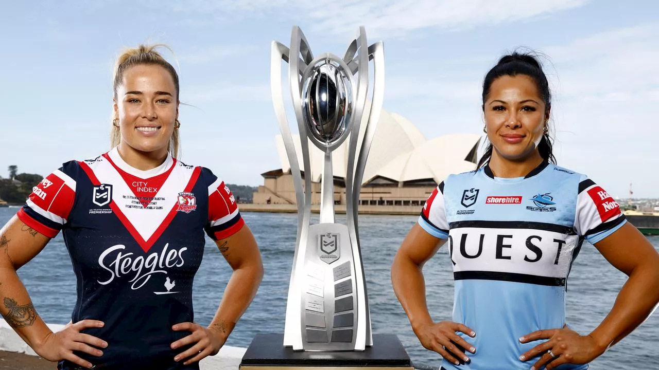 LIVE NRLW Grand Final: Roosters take on Sharks in epic NRLW decider