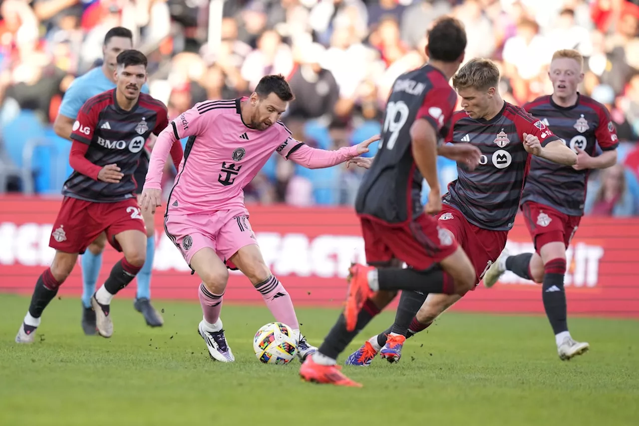 Messi rewards Canadian fans with cameo as Miami pushes Toronto FC to brink