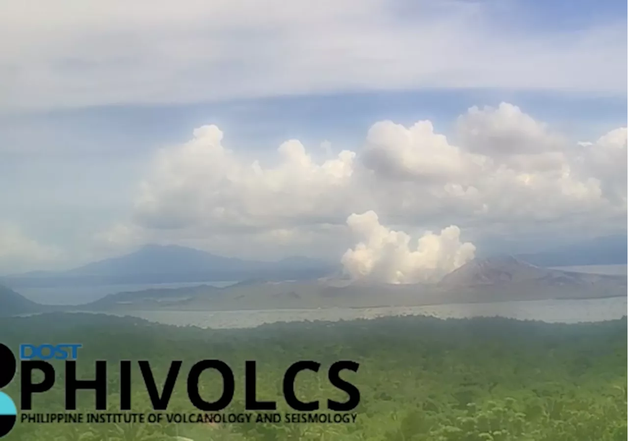 Minor phreatomagmatic activity recorded at Taal Volcano