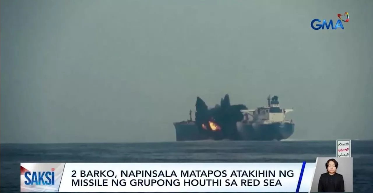 No Filipinos in oil tanker attacked by Houthi in Red Sea —DFA