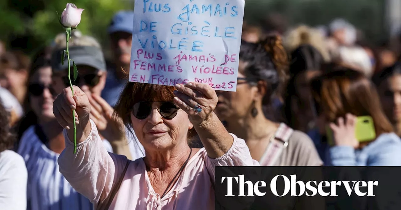 Hundreds join silent march in France in support of Gisèle Pelicot