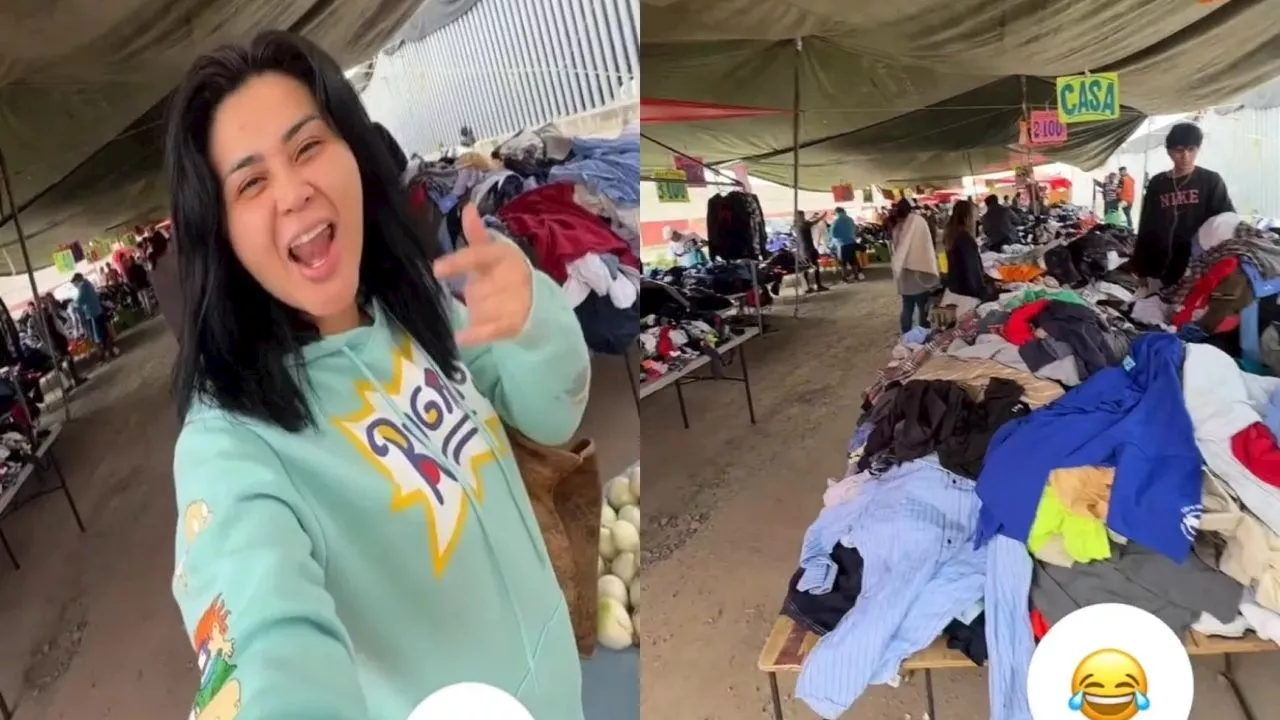 Captan a Gomita comprando en la paca del tianguis tras perder en La Casa de los Famosos