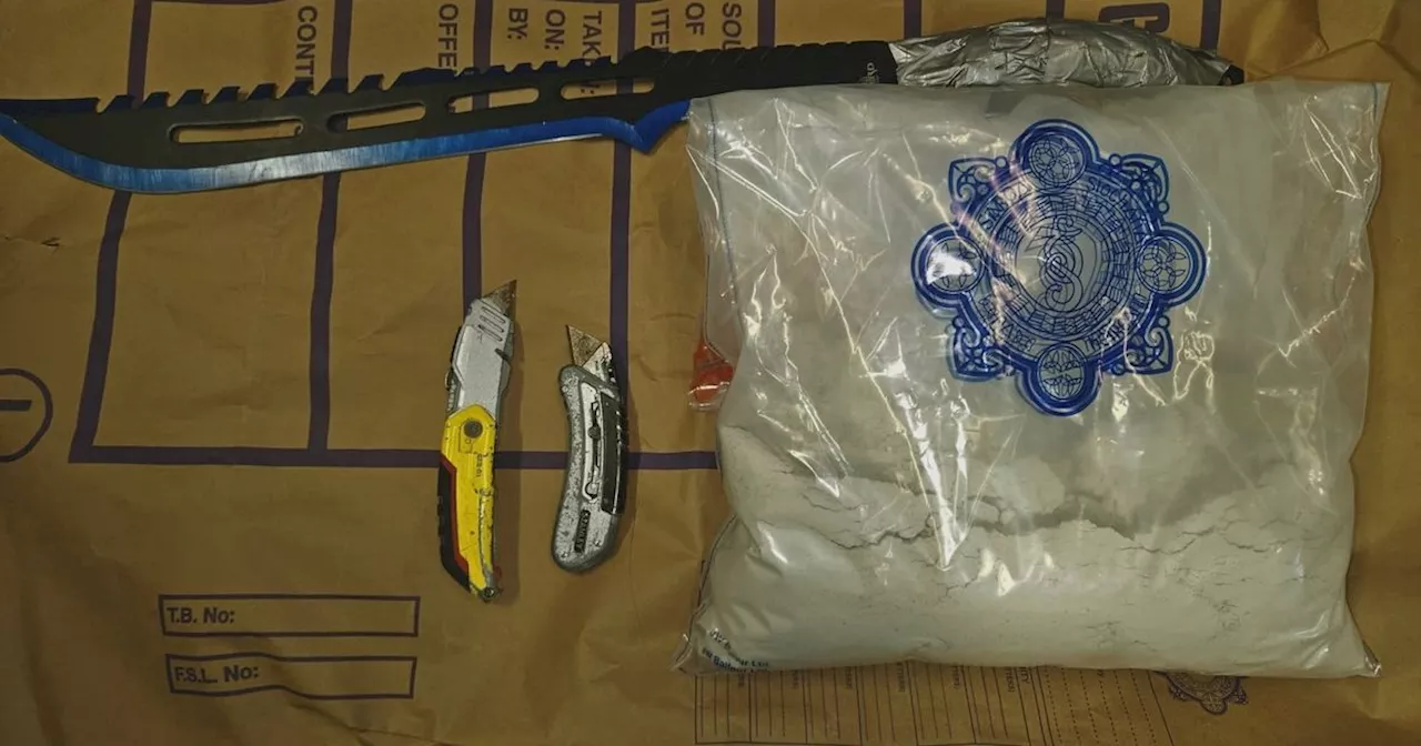 Gardai seize heroin worth €280k alongside and weapons in multiple Dublin raids