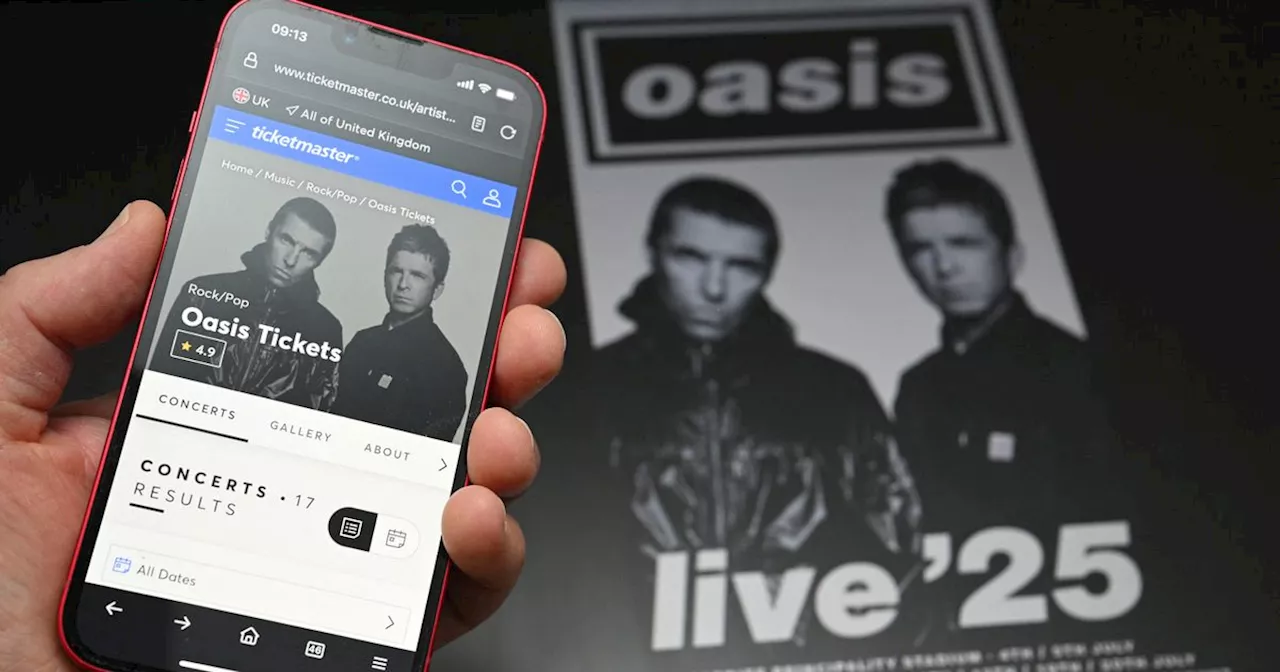 Irish Oasis fans 'embarrassed and ashamed' after ticket fiasco for Dublin shows